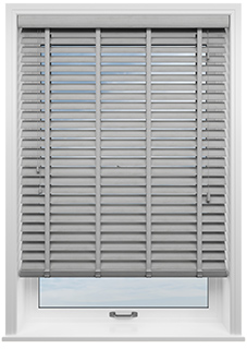 Ecowood Deluxe, Silverwood Fine Grain - Venetian Blind
